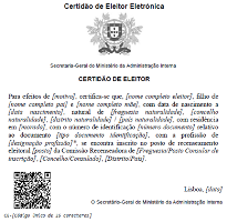 Certidão Eleitor